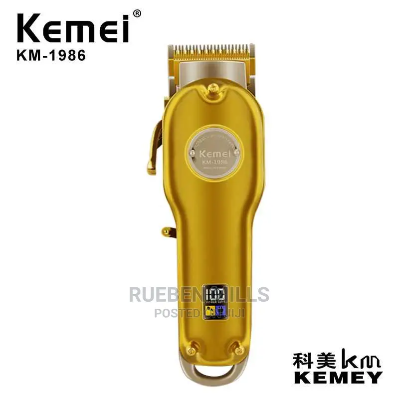 Kemei All Metal Cordless Hair Clipper