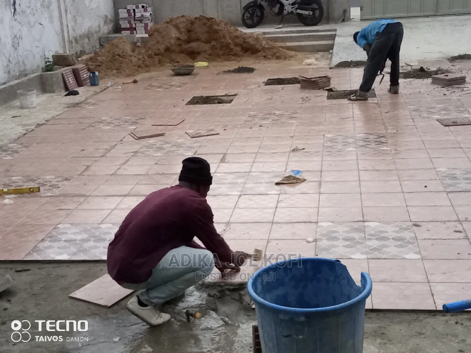 Joefel Tiles Laying Work