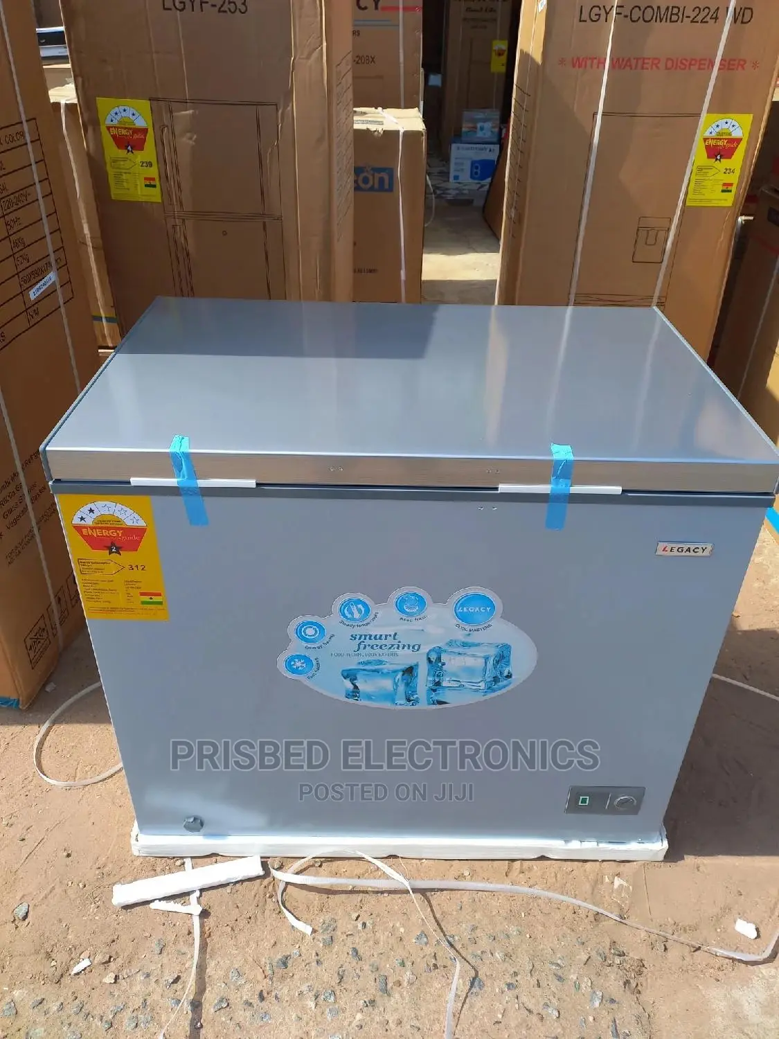 Legacy Chest Freezer 251 Litres With Glass on Top