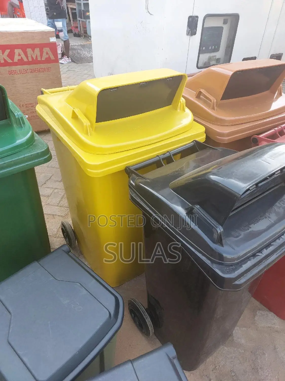 240 Liters Big Size Waste Bin All Colors Are Available