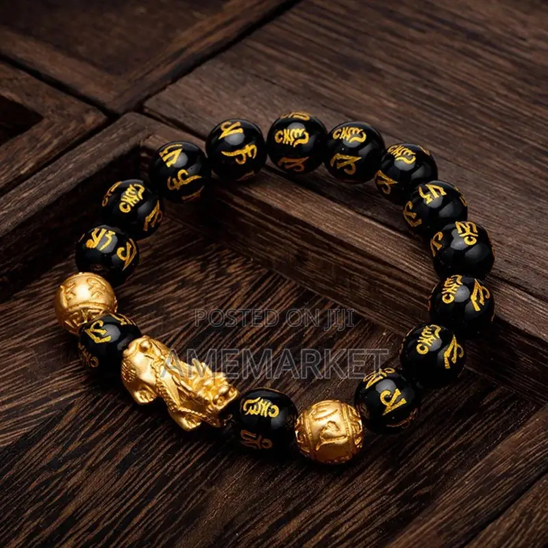 Mantra Wealth Bracelet Good Luck Energy Bracelet. Lucky Wear