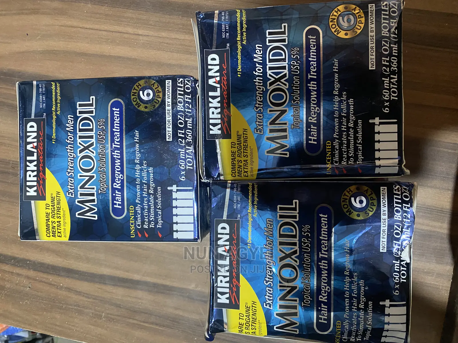 Kirkland Minoxidil Boxes (Beard Oil)