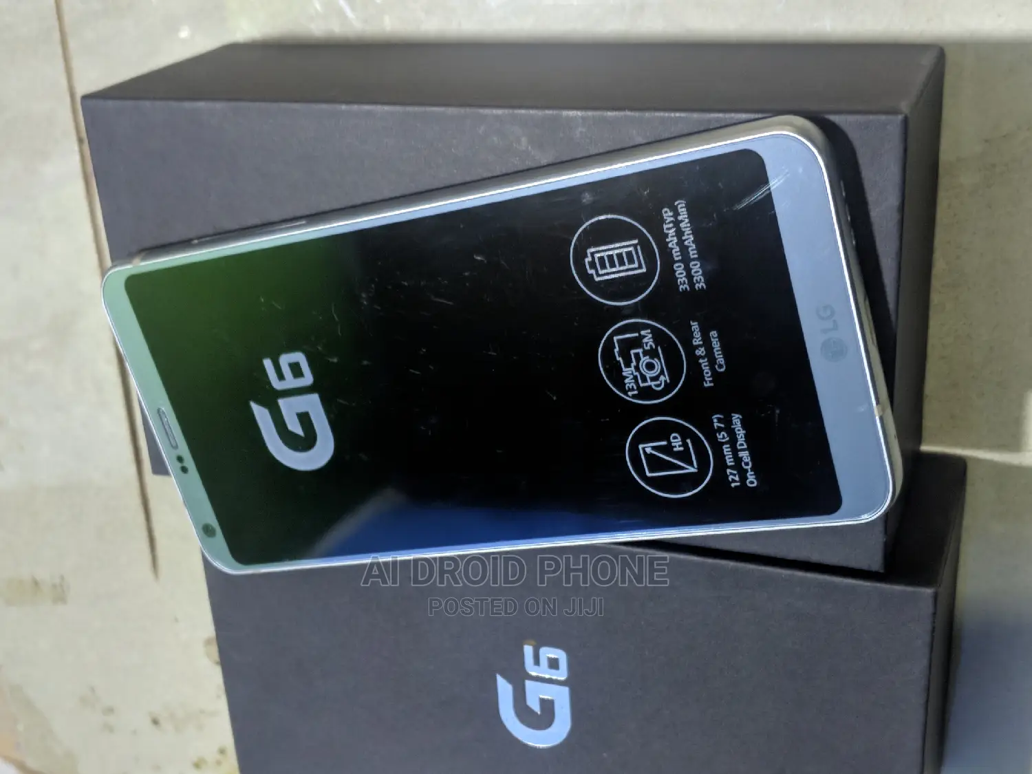 New LG G6 64 GB Black