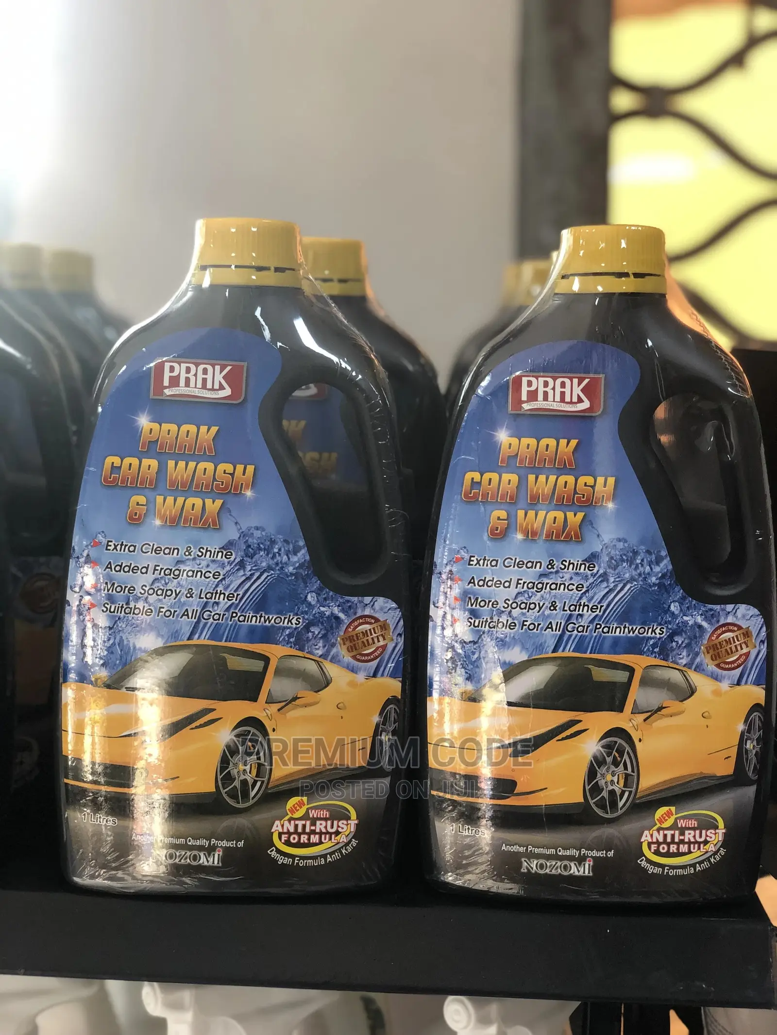 Car Shampoo And Wax, PRAK