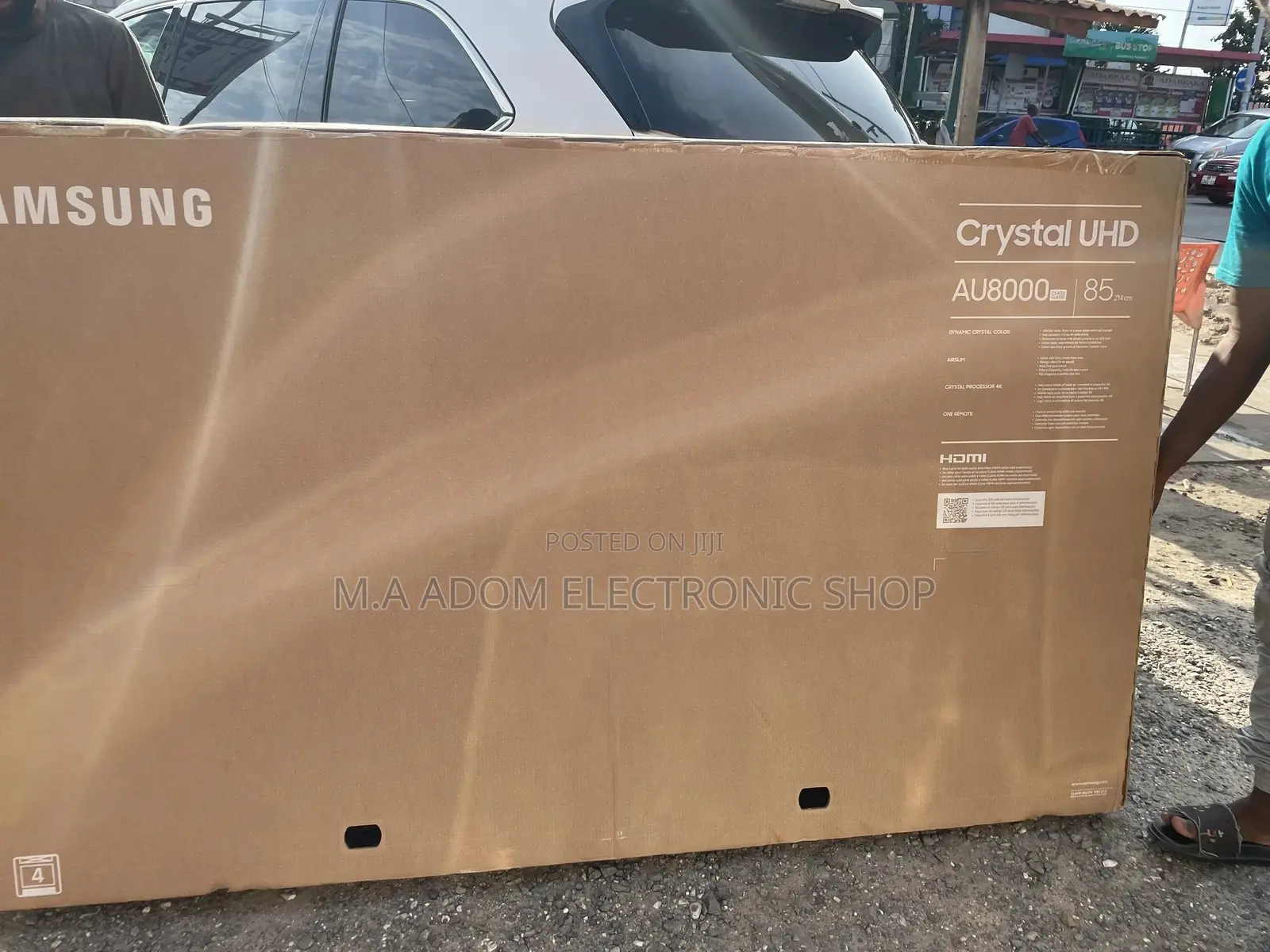 85” Series 8 Samsung 2021 Crystal UHD Smart Slim Led Tv