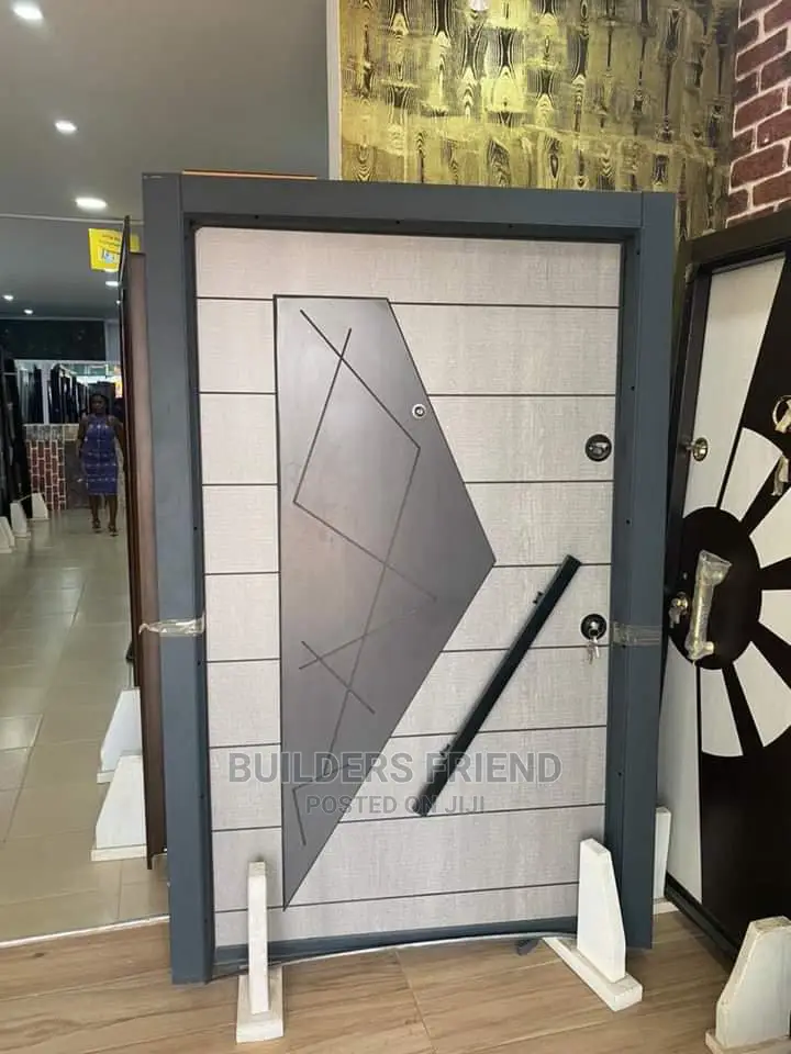 4ft Full Open Heavyduty Double Lock Security Door.
