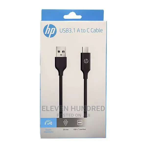 Hp Usb 3.1 a to C Type Cable