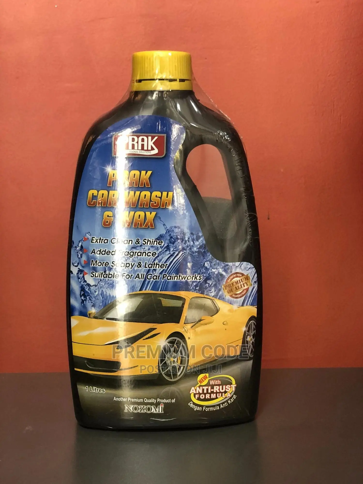 Car Shampoo And Wax, PRAK