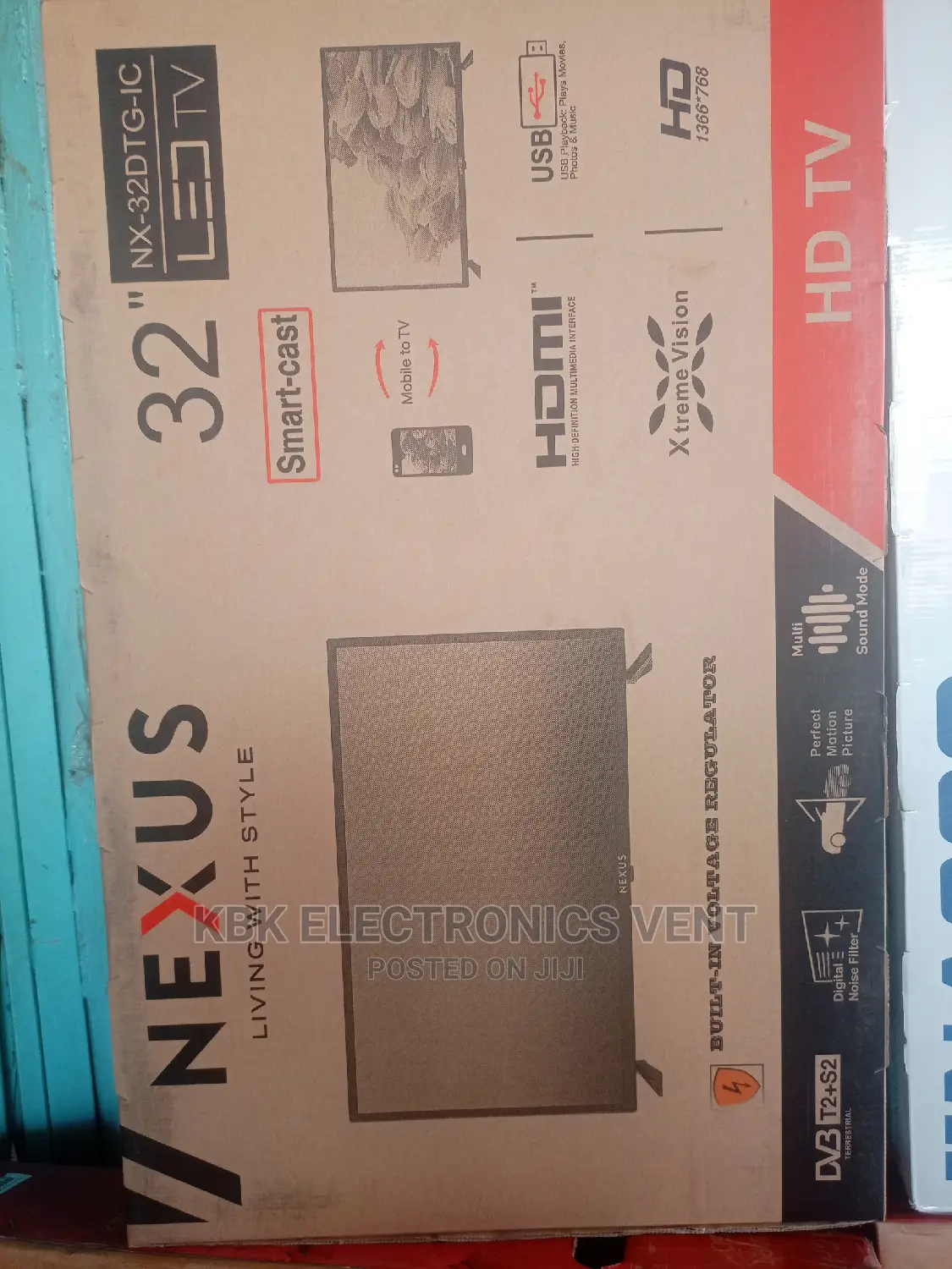 Nexus 32" Icast Smart Satellite Digital Led Tv