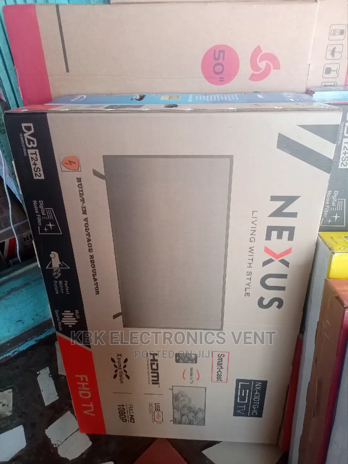 Nexus 43" Icast Satellite Digital Led TV