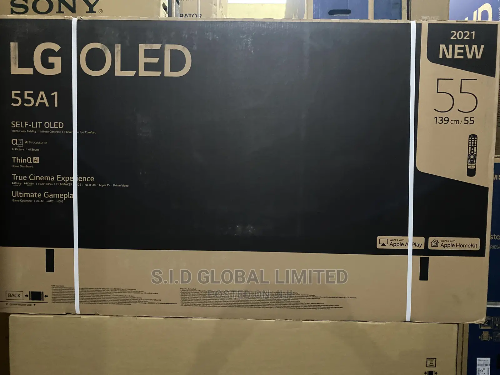LG OLED A1 55” Alexa Built-in 4k OLED55A1 2021) Airplay