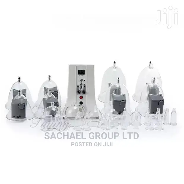 Therapy Massaging Cups and Machine