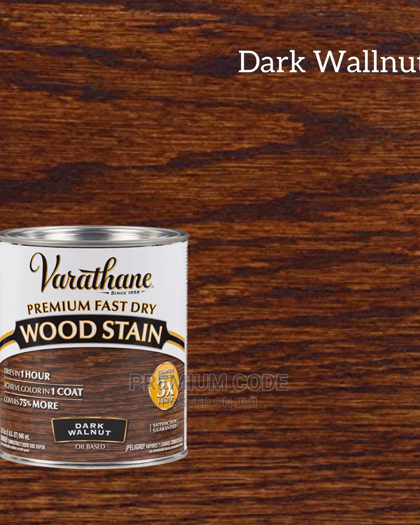 Dark Wallnut Wood Stain