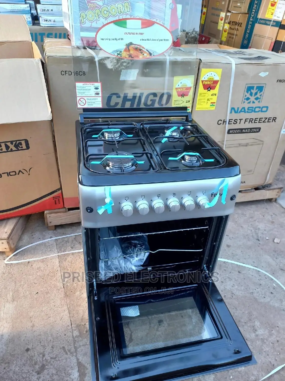 FR♡Ferre 4burner Gas Cooker 60*60