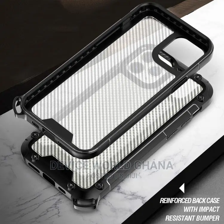 Carbon Fiber Shockproof Case 4 iPhone 13promax 13pro 13