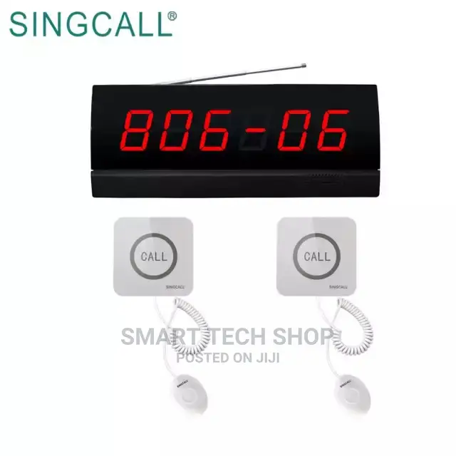 Wireless Nurses Call System With Watch Receive and LED Co
