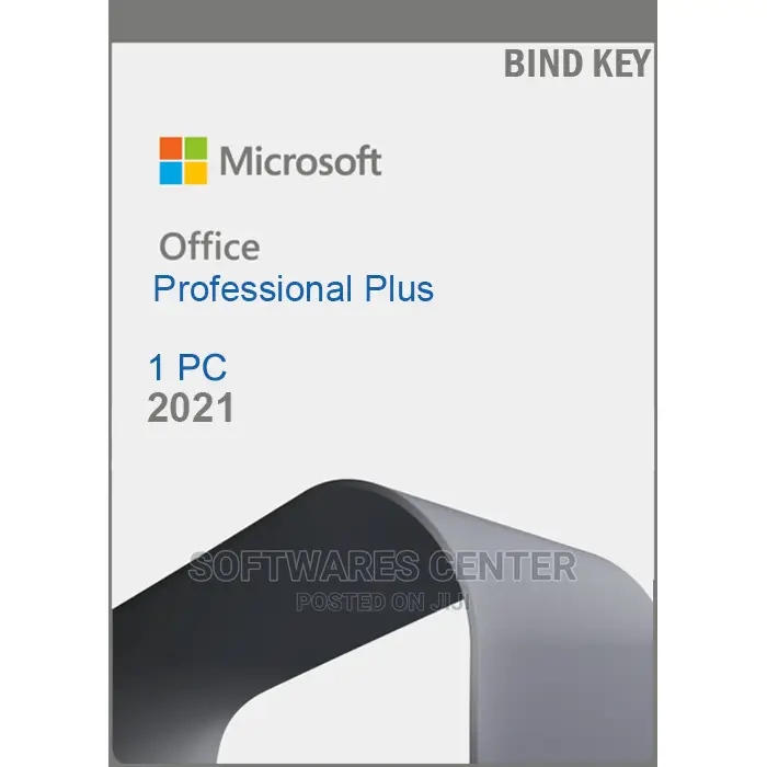 Microsoft Office 2021 PRO PLUS – 1 User License (Bind Key)
