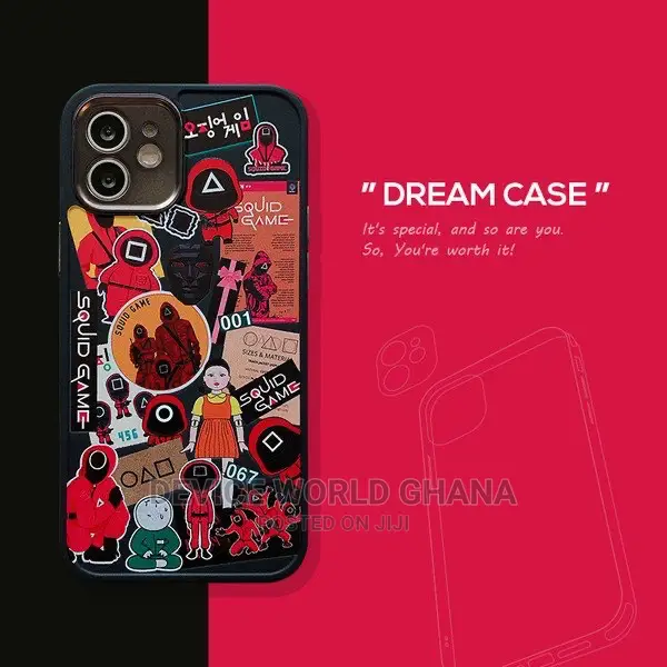 Squid Game Design Case 4 iPhone 13promax 13pro 13 12promax