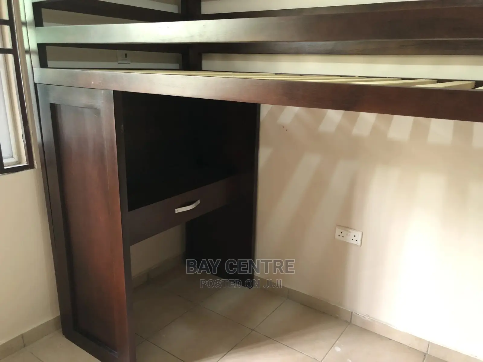 Kids All-in-One Staircase Storage High Loft Single Bed