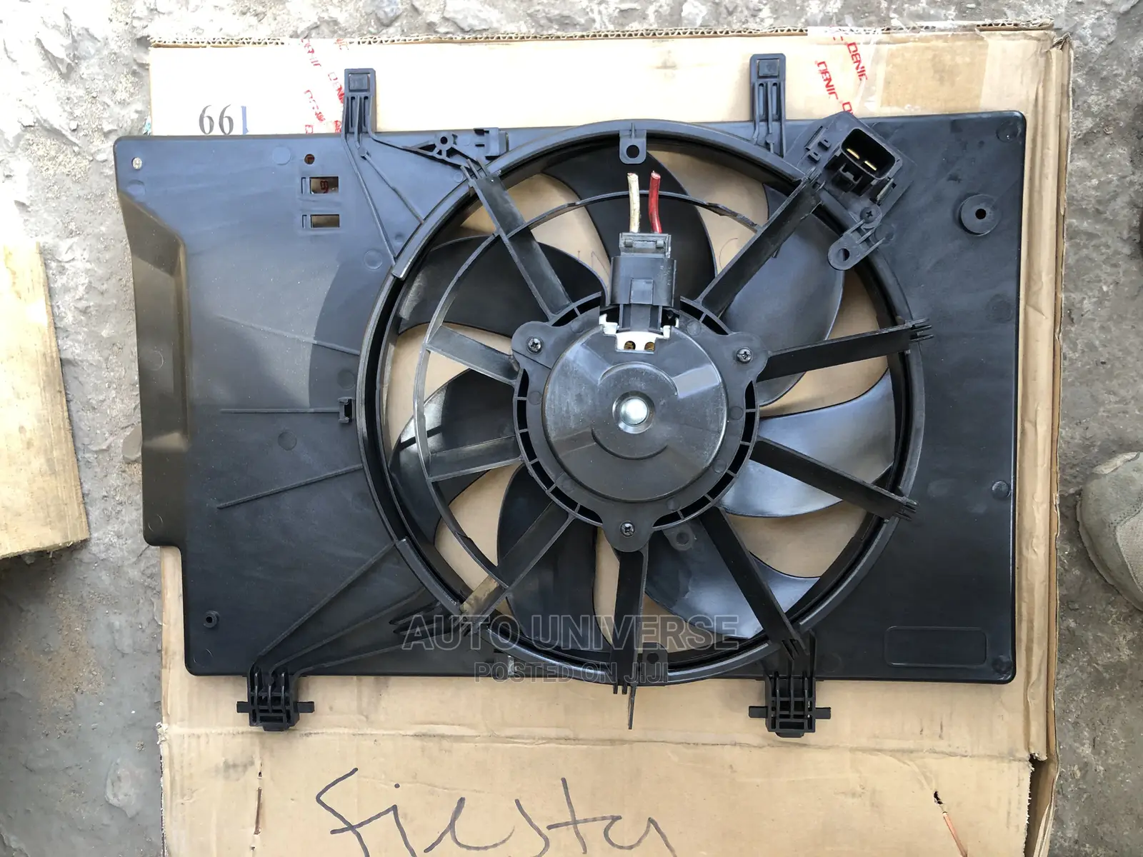 Brand New Ford Fiesta Radiator Fan for 2012 to 2015