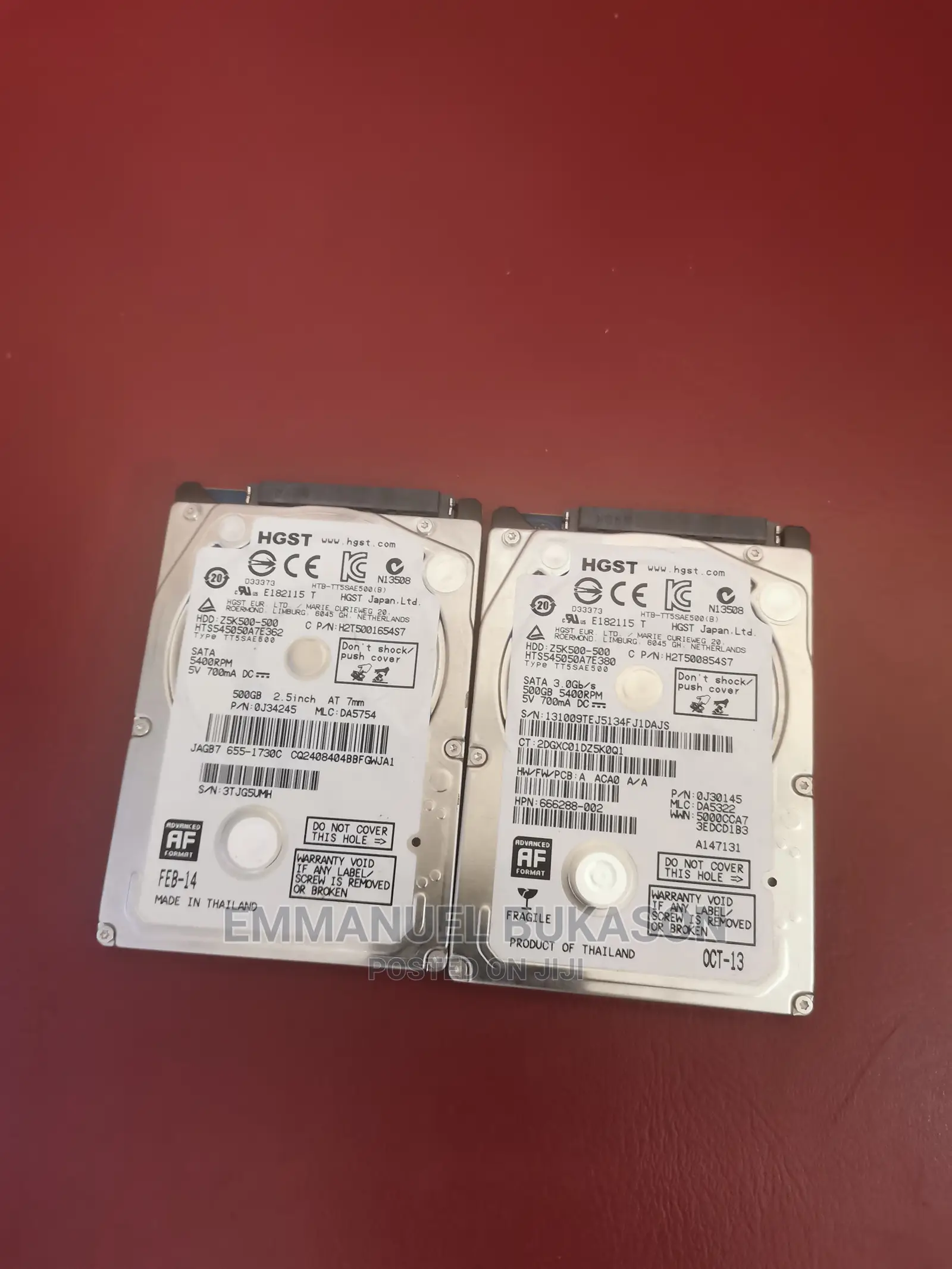500gb Flat Laptop HDD