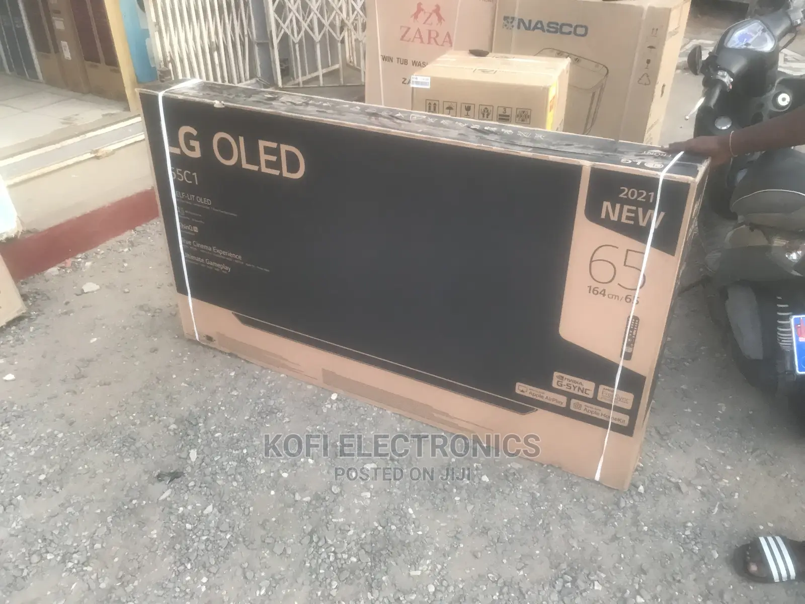 120hz LG OLED C1 Series 65” Alexa Built-In Smart TV