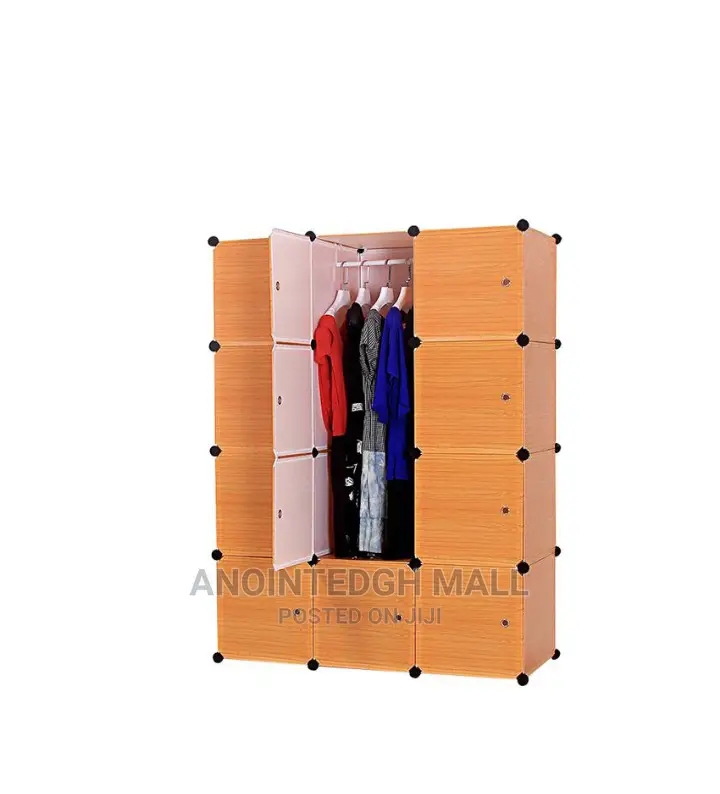 12 Cube Plastic Wardrobe
