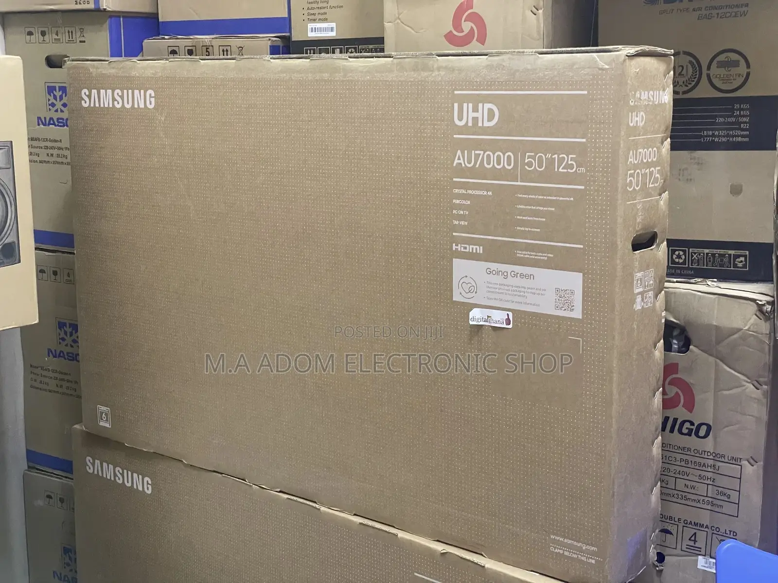 Fresh in Box With 1 Year Warranty Samsung 50” UHD Led Tv