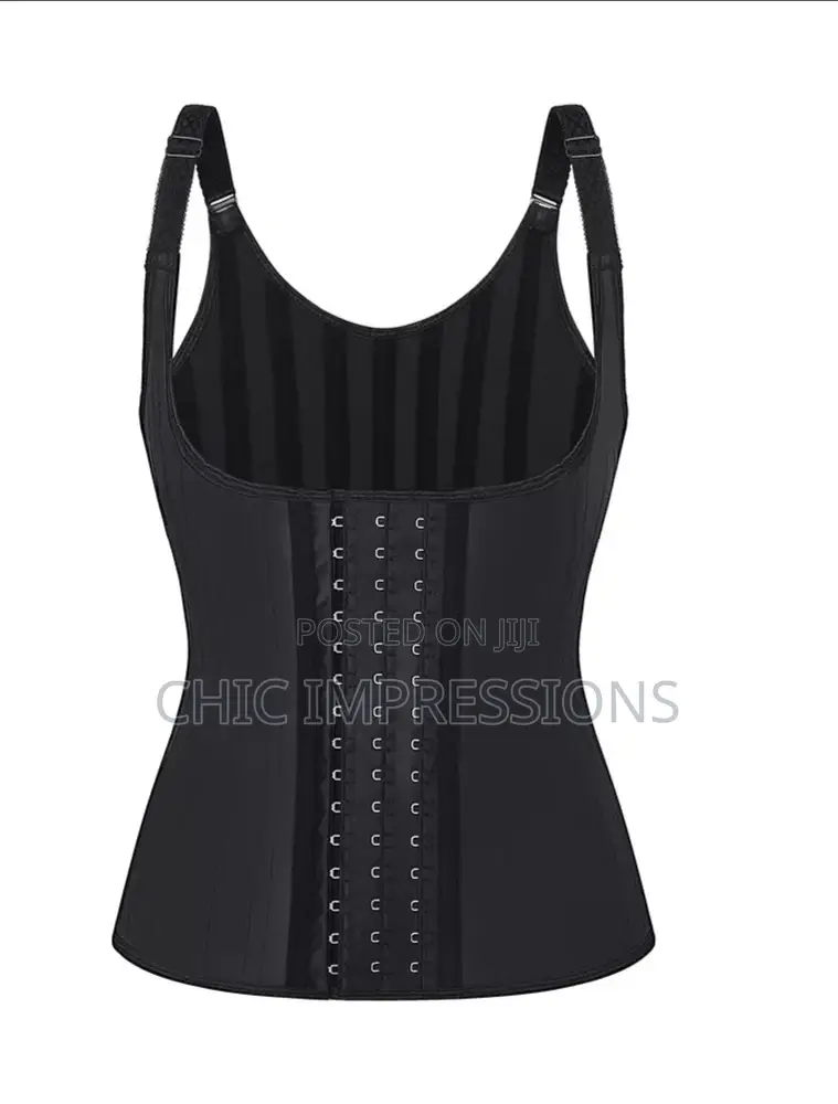 25 Steel Bone Latex Vest M-2xl