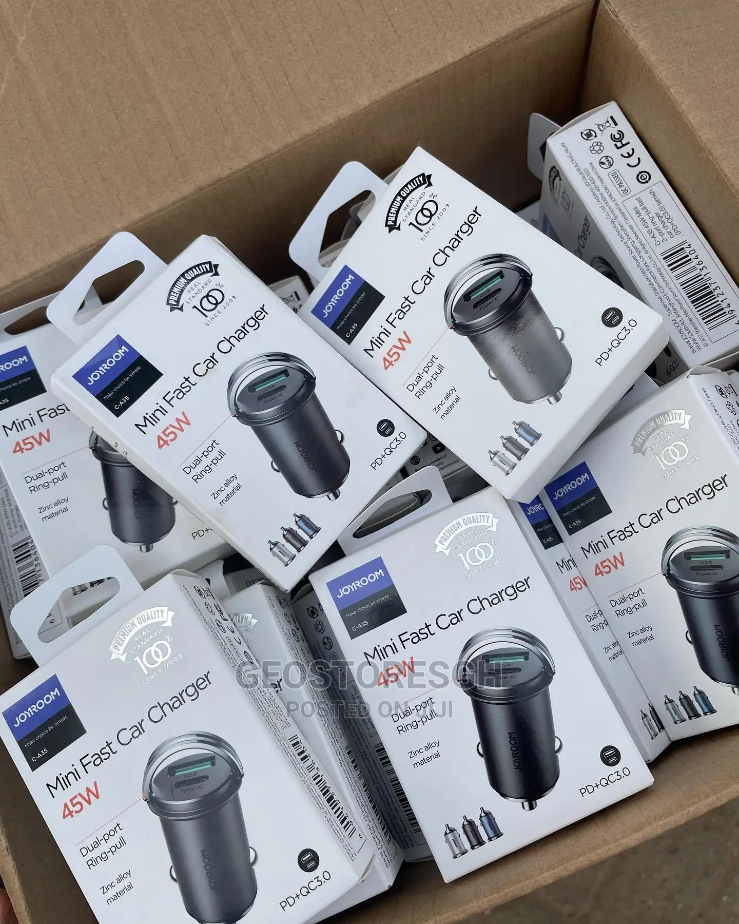 Mini Fast Car Charger 45W