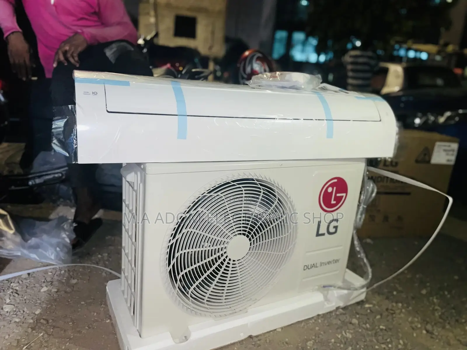 Go 4 the Best Brand Lg 1.5 R410 Gas Dual Inverter Split Ac