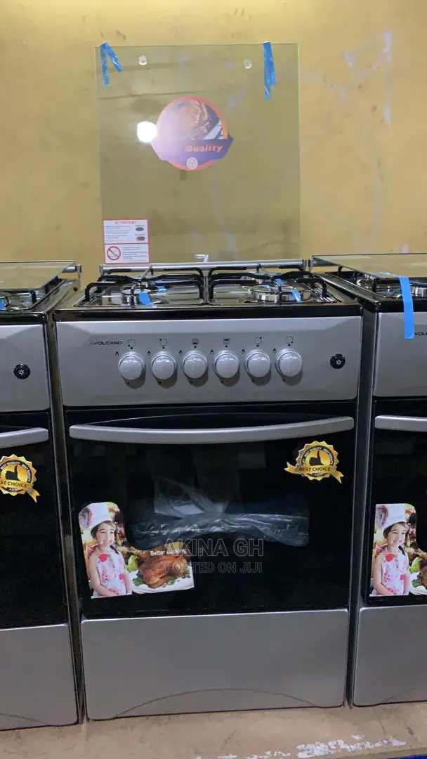 Volcano Turkish Gas Cooker 4 Burner With Oven 50x50