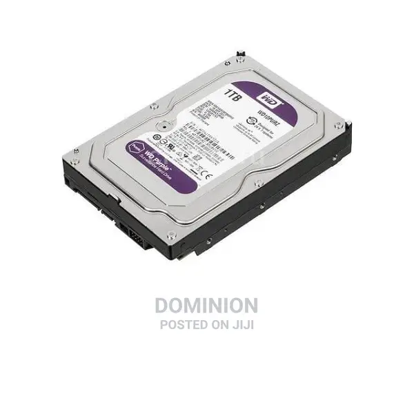 Wd Purple 1tb Surveillance HDD Sata 6/Gbs, Wd10purz