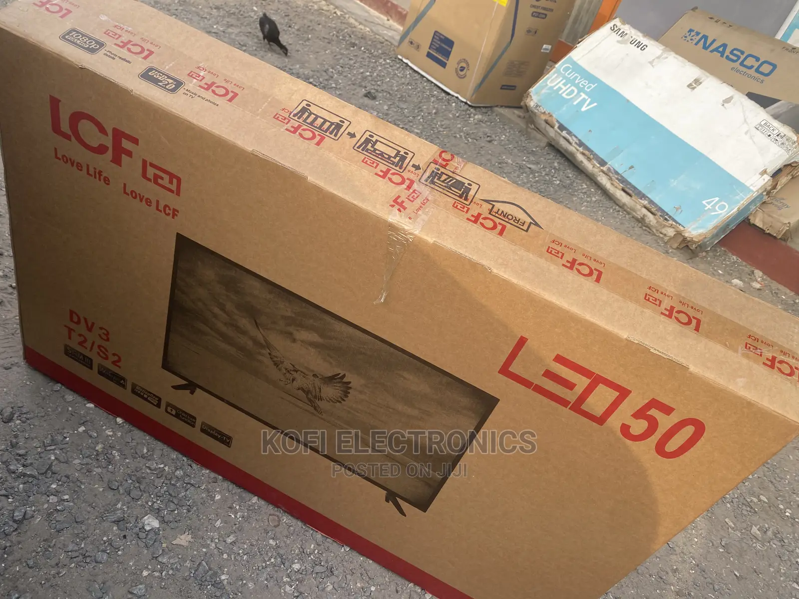 Full HD Smart 50inches LCF Digital Satellite Tv