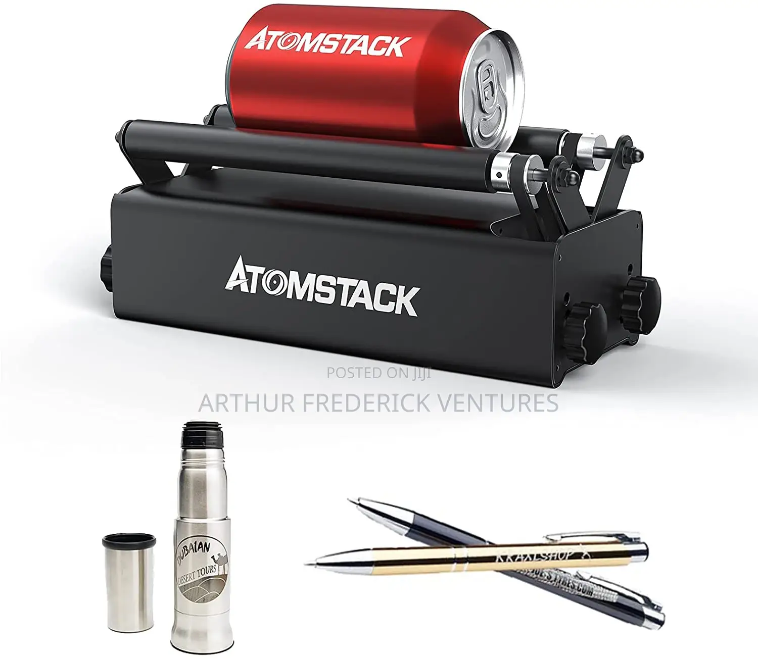 Latest Engraving Cutting Machine 40w + Rotary Roller