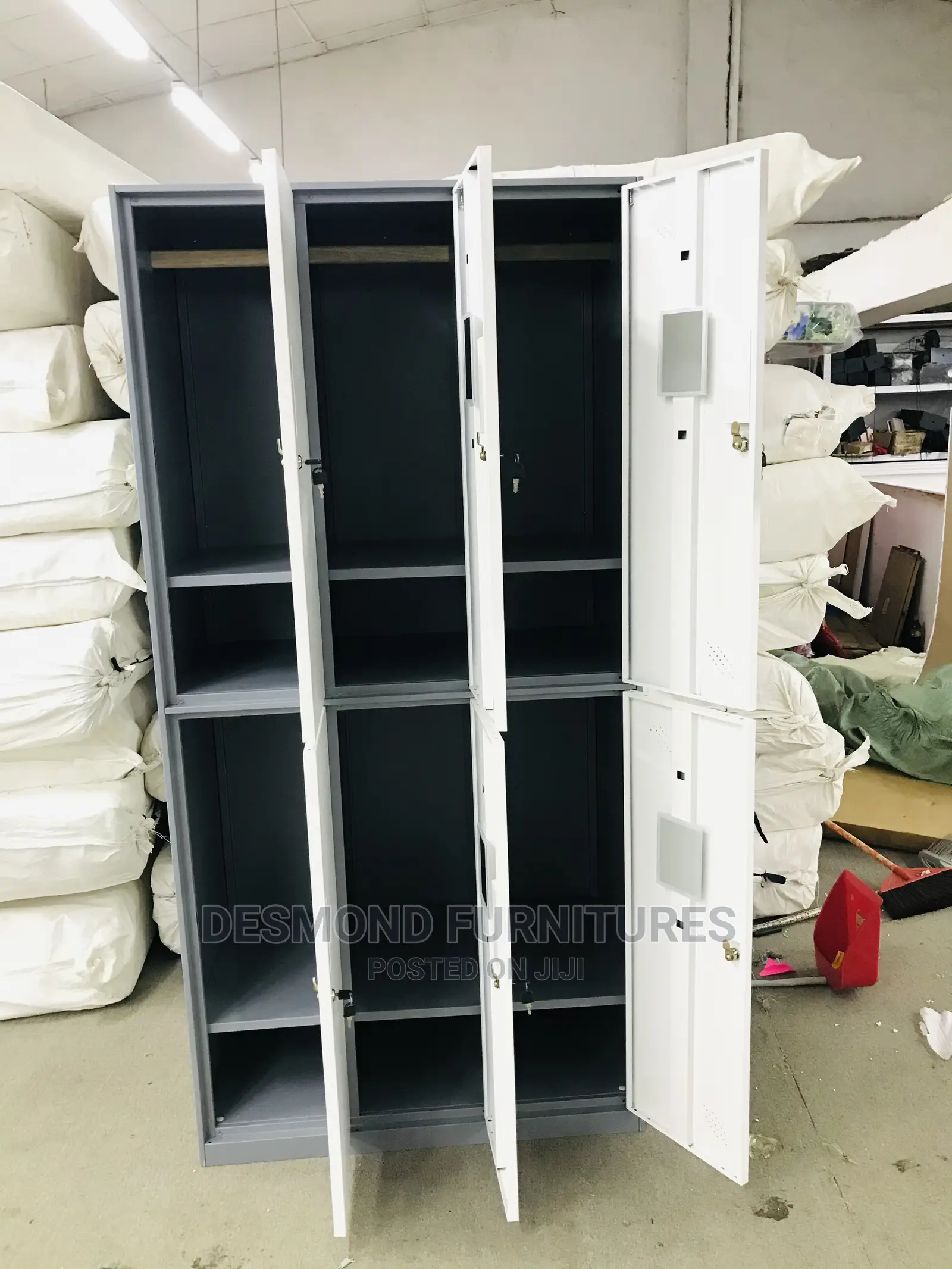 Office Cabinets 6 Lockers