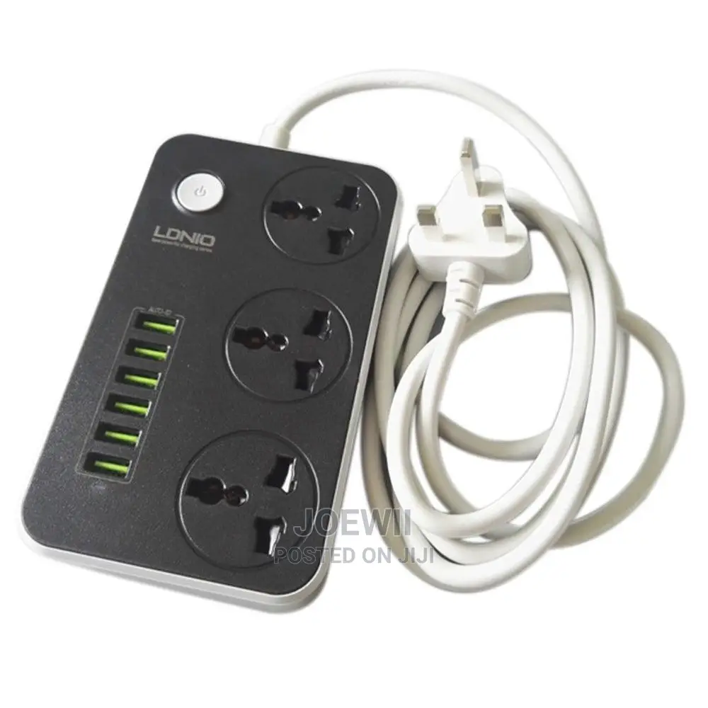 LDNIO Extension + 6 USB