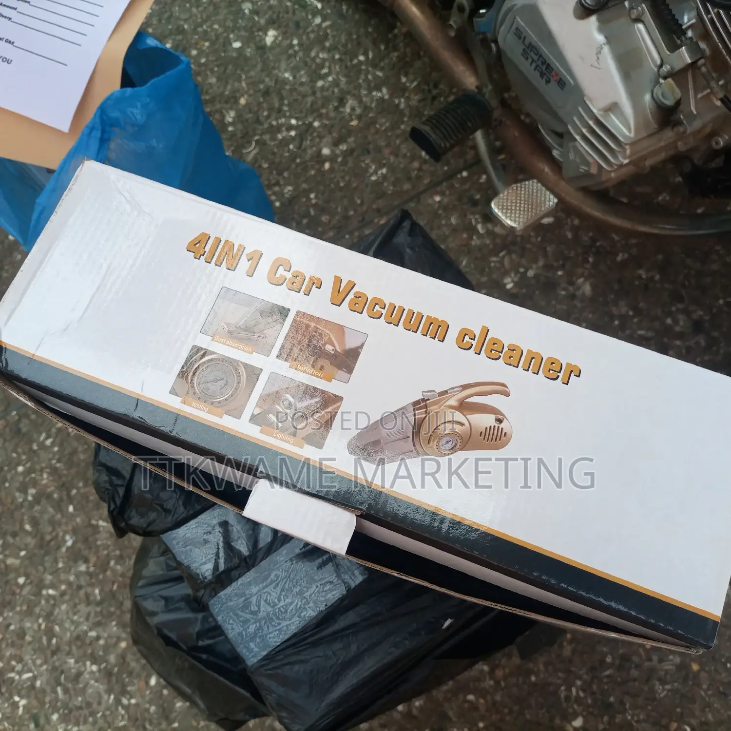 Car Vacuum Cleaner 4 in 1
