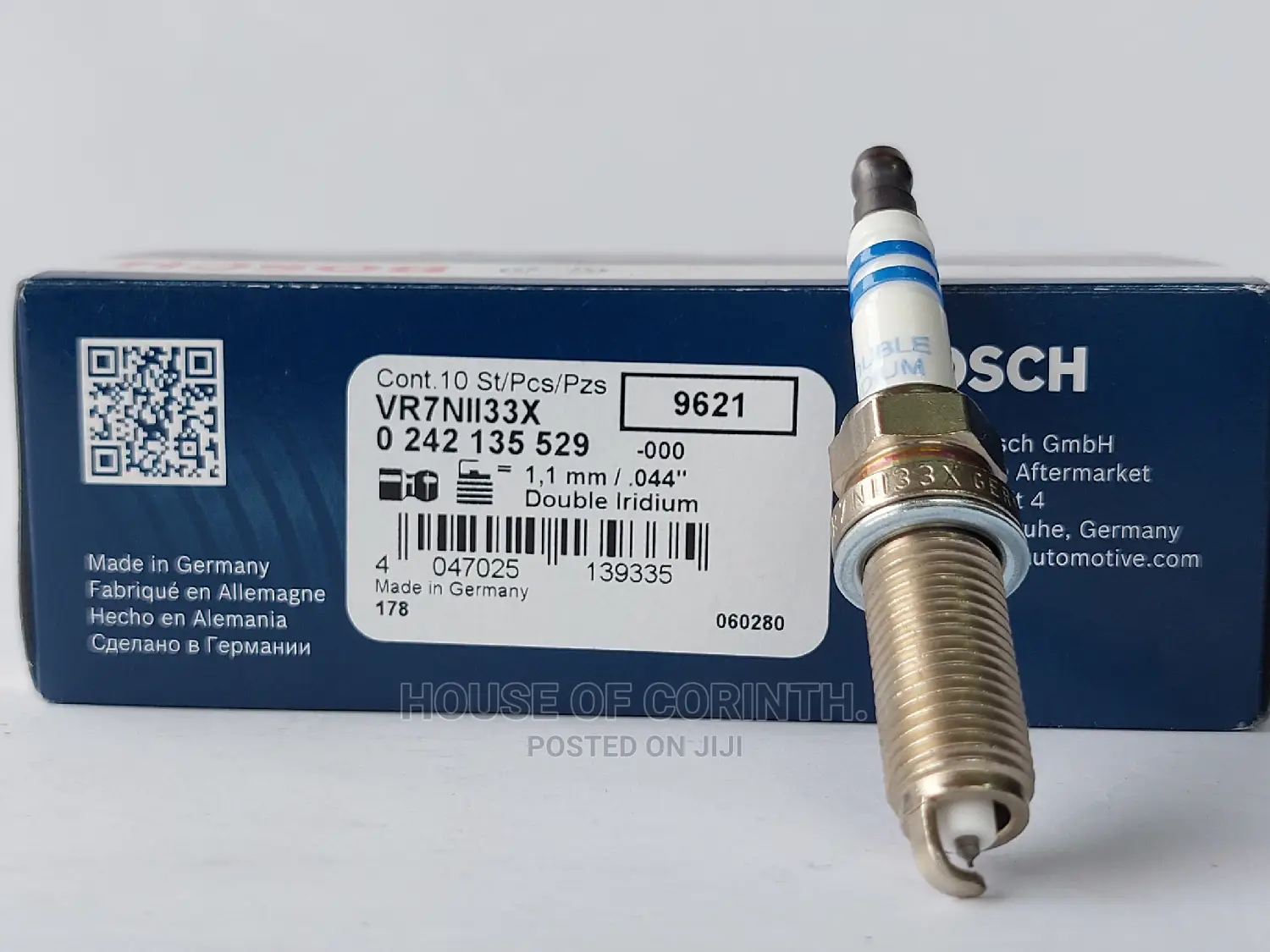 Bosch Spark Plugs - TOYOTA, Etc, Double Iridium (14,14)