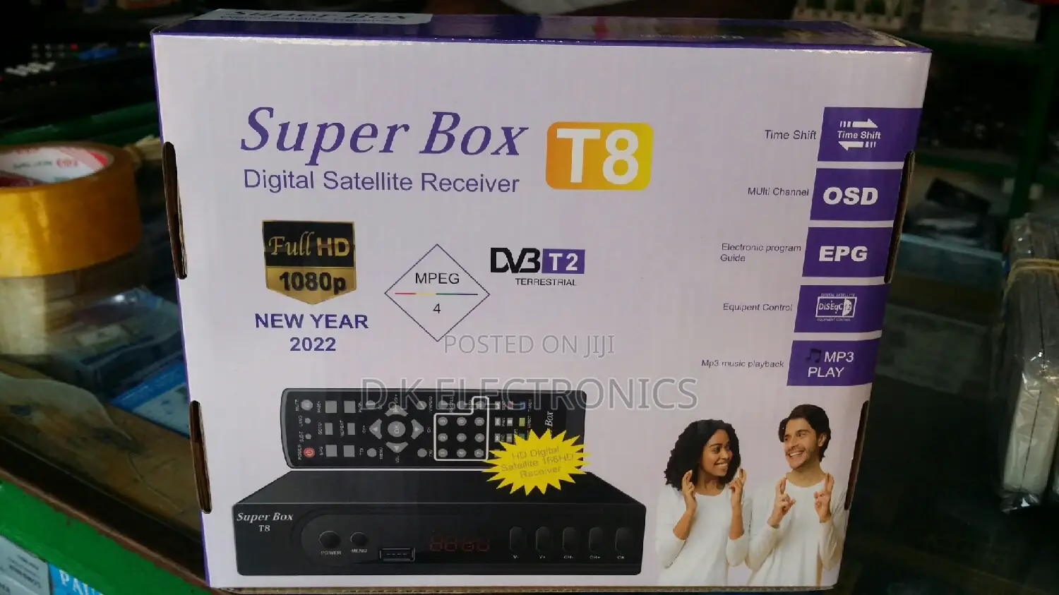 Super Box DVB T2 Decober