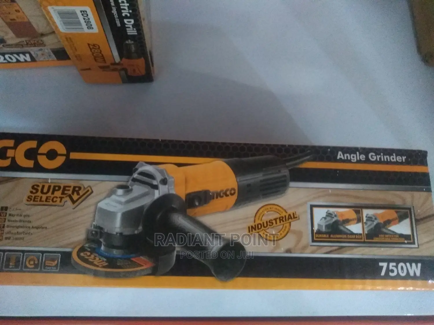 Ingco Angle Grinder Ag750w New