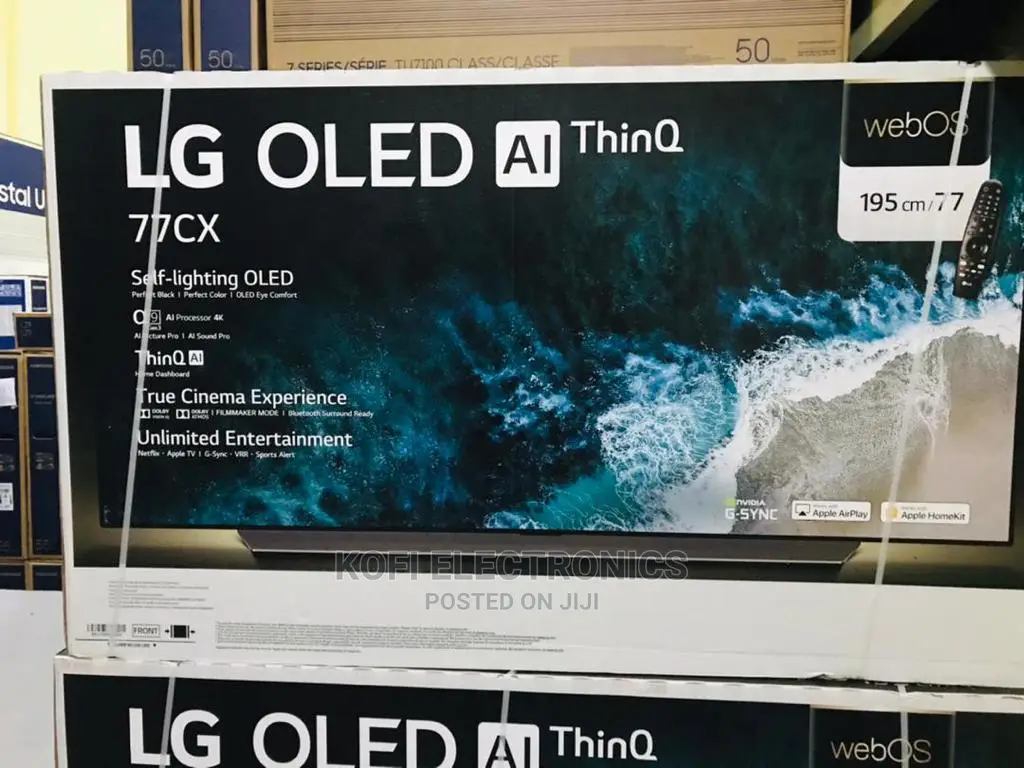 Latest LG - 77" Class CX Series OLED 4K UHD Smart Webos TV