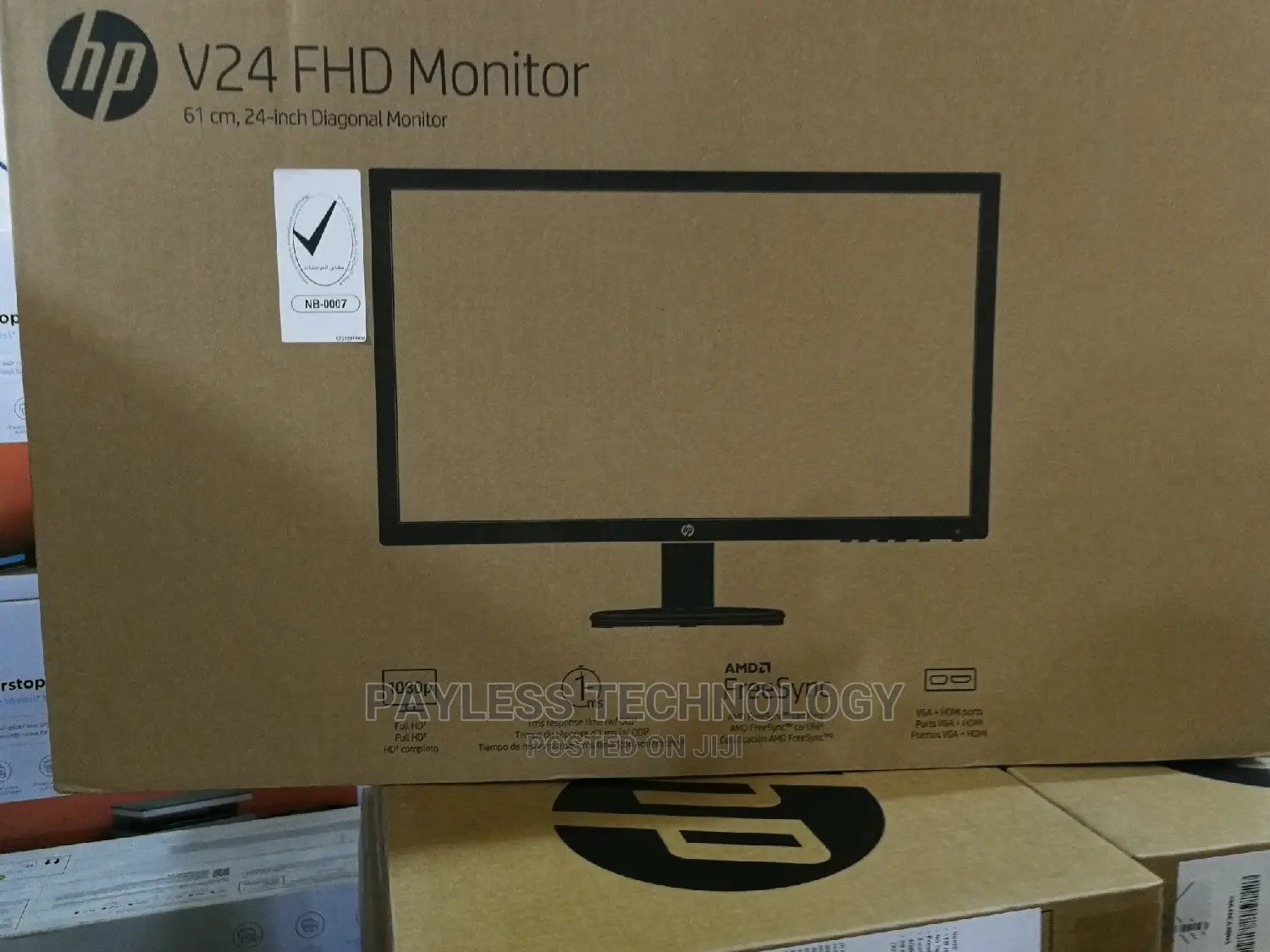 HP 24 Inches V24 Monitors