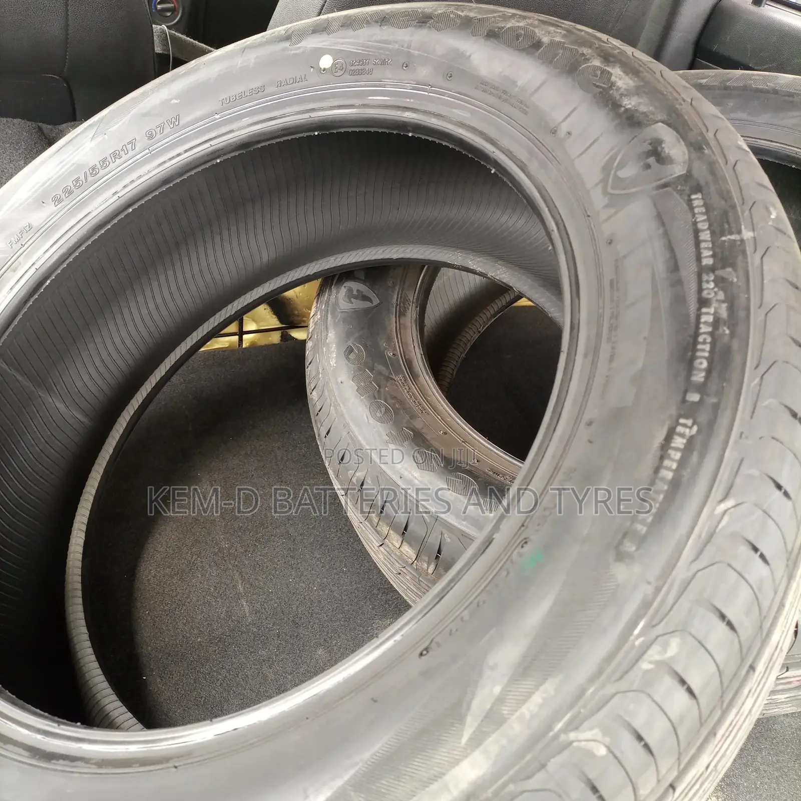 225/55r17 Firestone Tires Tyers - Free Delivery