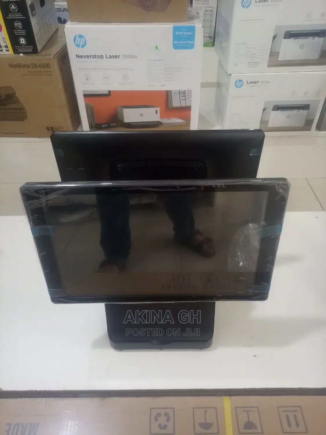 POS System Core I3 Double Screen Touch System