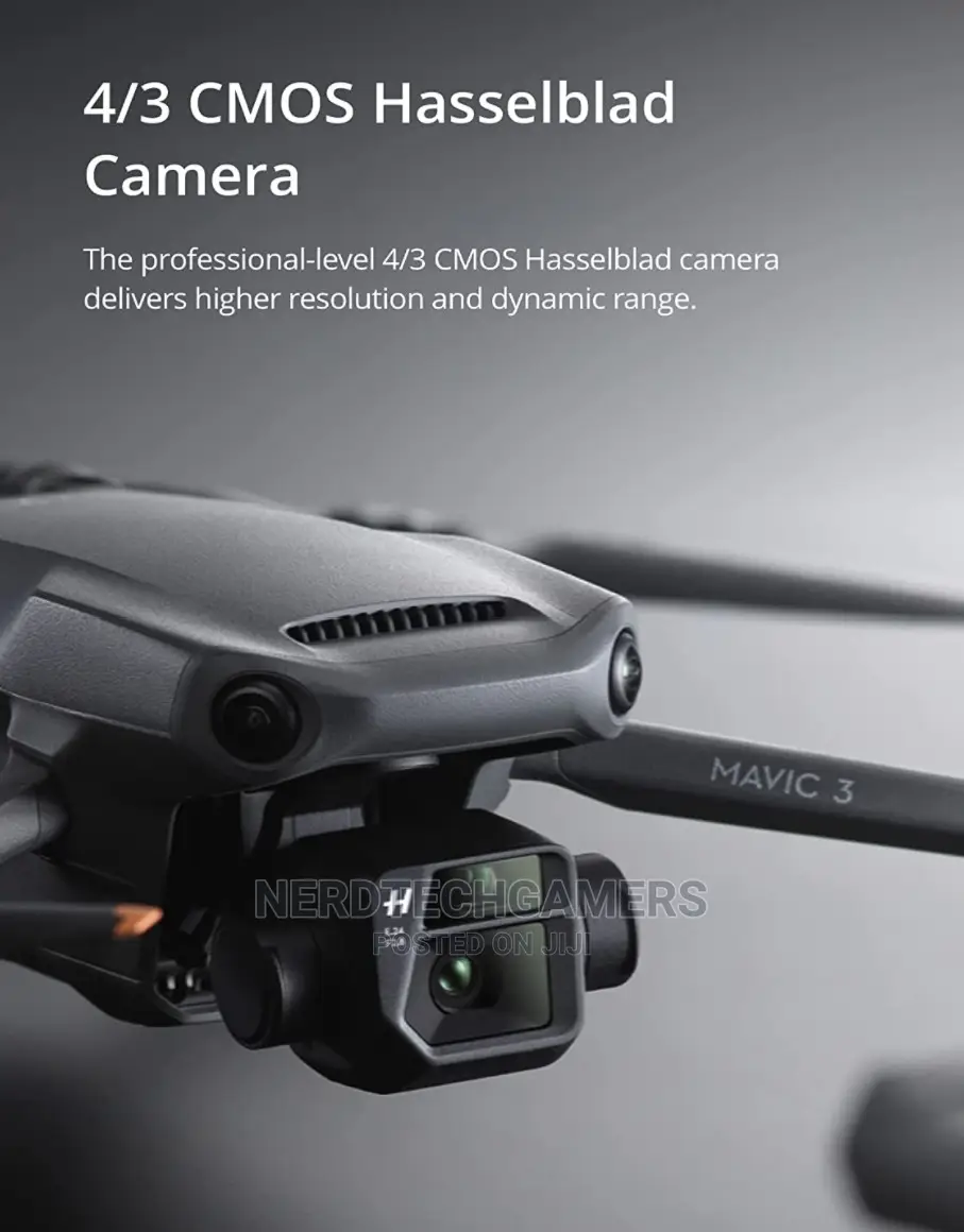 Dji Mavic 3 Fly More Combo - Camera Drone With 4/3 Cmos Hass