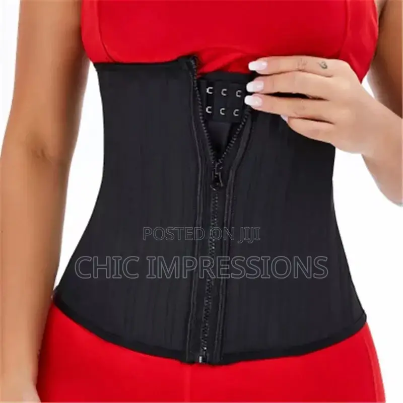 25 Steelbone Latex Waist Trainer With 2 Detachable Belts