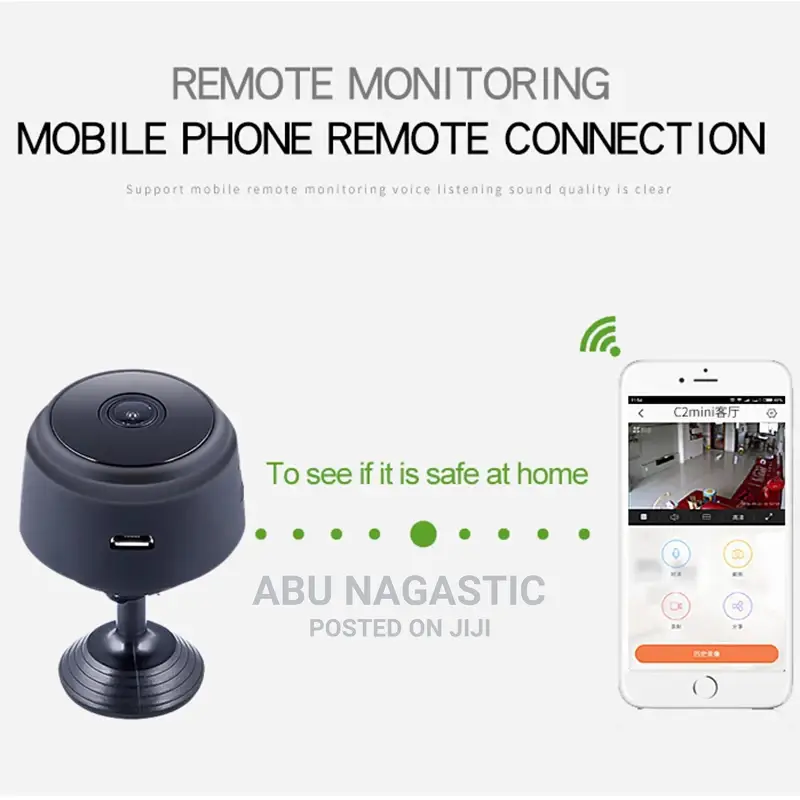 Ultra Powerful Magnetic Mini Wifi Cctv Camera