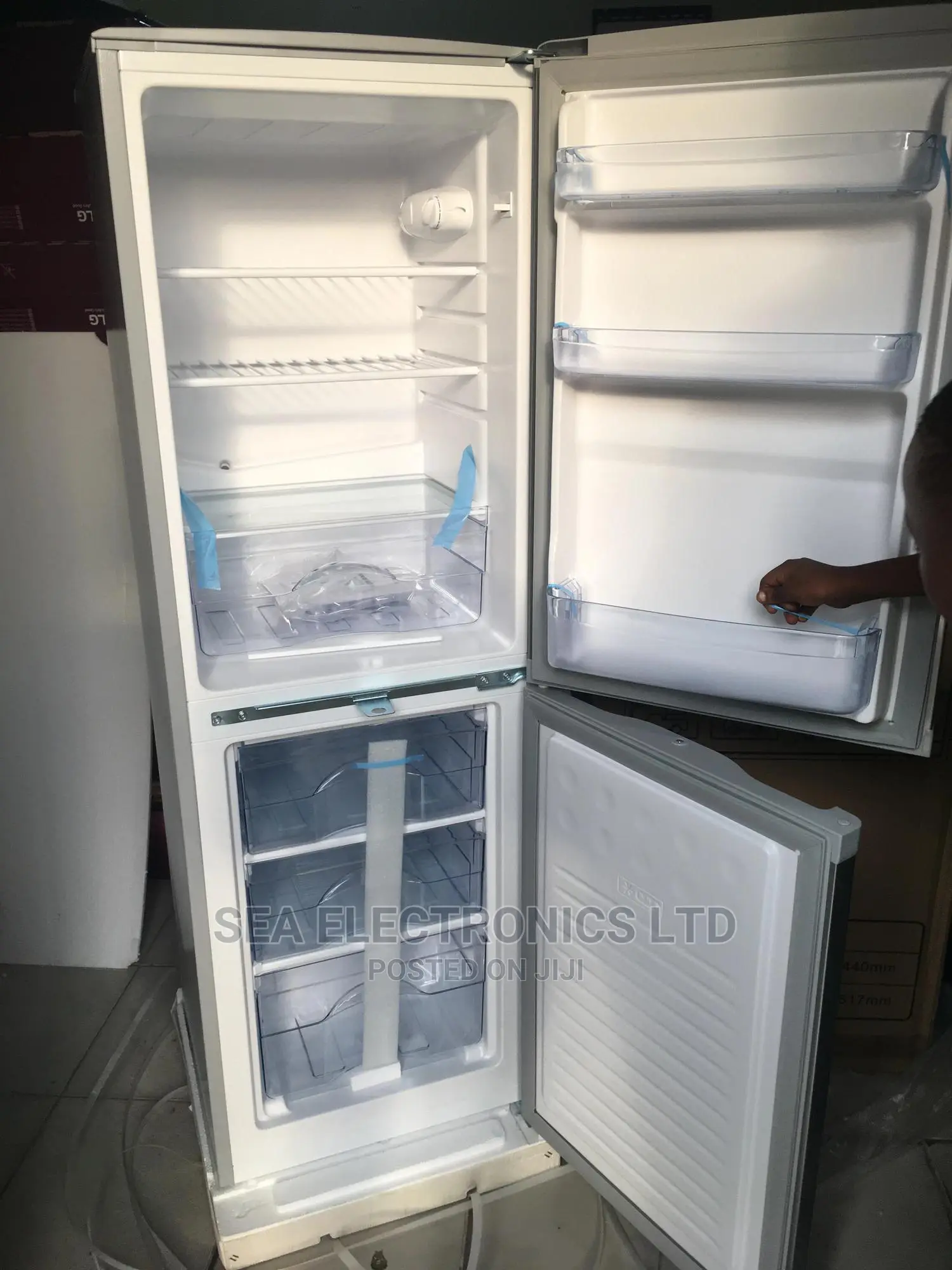 New Defrost NASCO 147L Gross Double Door Refrigerator