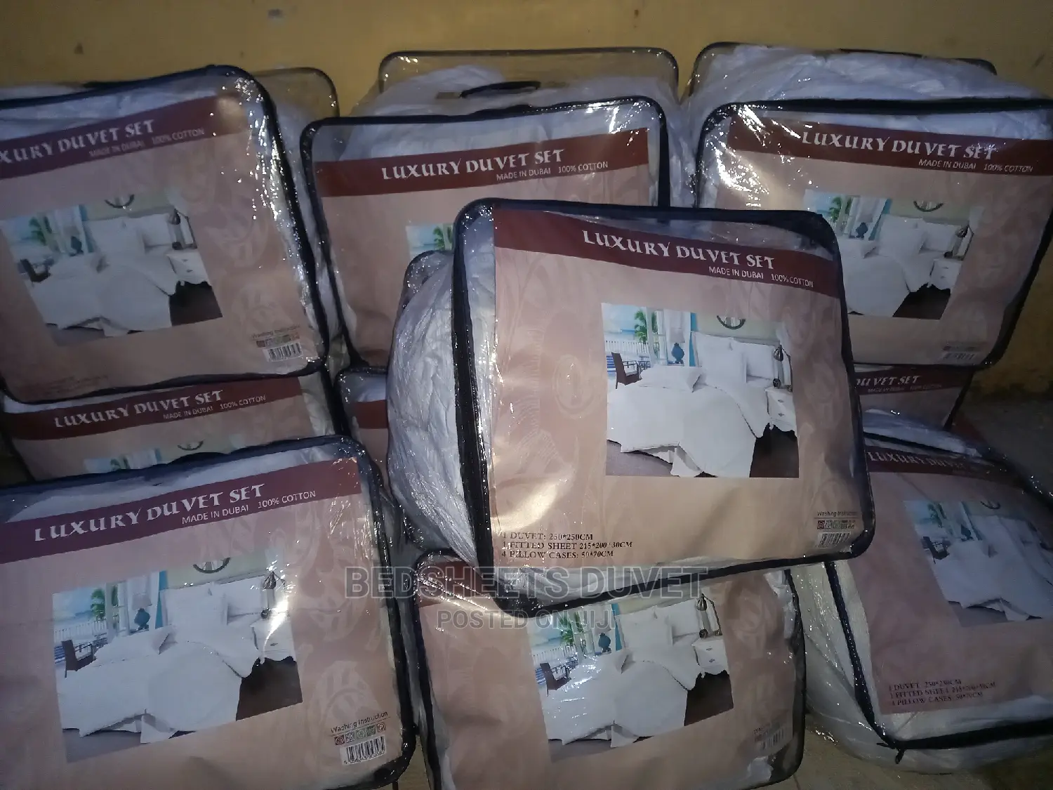 White Duvet Sets for King and Queen